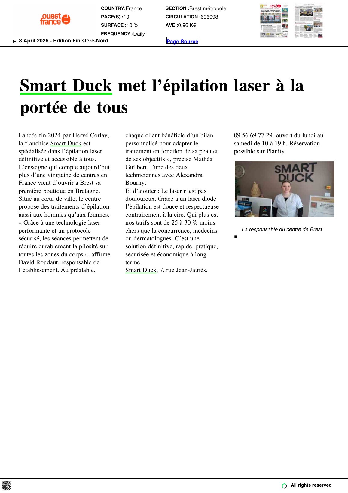 Article de presse, page 1